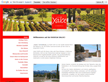 Tablet Screenshot of bodegasxaloc.com